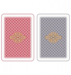 Playing cards design Playing cards design vector image