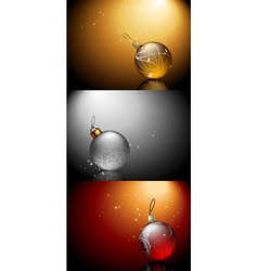 Christmas background vector image
