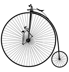 Velocipede vector image