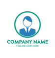 Businessman logo-9 vector image