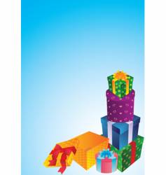Gifts vector image