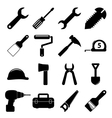 Tools icons vector image