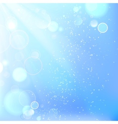 Beautiful winter background vector image