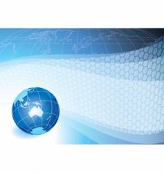 Globe vector image