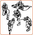 Paintball vector image