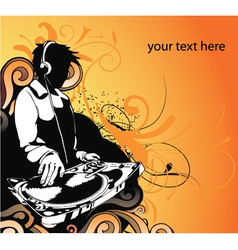 Concert poster vector image