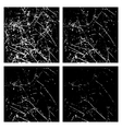 Grunge scratched abstract background textures Grunge scratched abstract background textures vector image