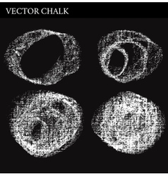 Chalk Circles vector image