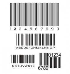 Bar code vector image