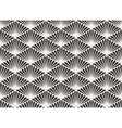 Black And White Seamless Organic Floral vector image
