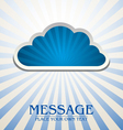 Cloud vector image