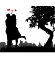 Couple love vector image