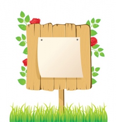 Wood vector image