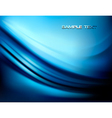 Blue neon abstract background vector image