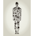 Art the person vector image