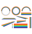 Rainbow vector image