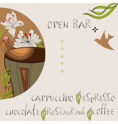 Restaurant sign vector image