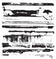 Distressed edges vector image