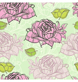 Seamless floral background vector image