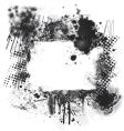 Halftone grunge vector image