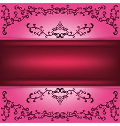 Background with decorative ornament vector image