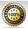 Guarantee label vector image