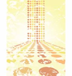 Dot background vector image