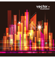 Abstract cityscape background vector image