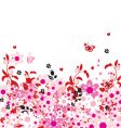 Summer background vector image