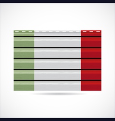 Italy siding produce company icon vector image