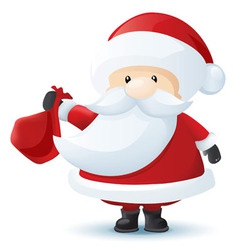 Santa vector image