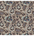 Seamless background from a paisley ornament vector image