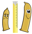 Cartoon condoms EPS10 vector image