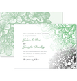 Wedding invites vector image