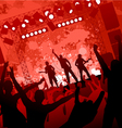Concert background vector image