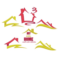 Property symbols vector image