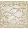 Vintage design elements vector image