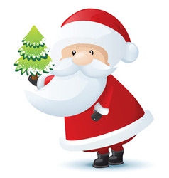 Santa vector image