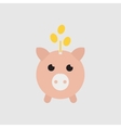 Piggy bank vector image
