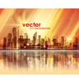 Modern cityscape concept background vector image