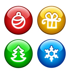 Button vector image