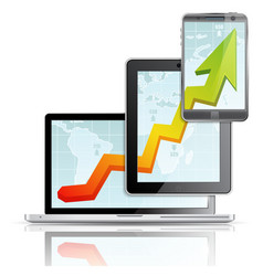 Modern Business Concept vector image