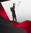 Sports background vector image