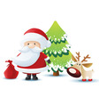 Santa vector image
