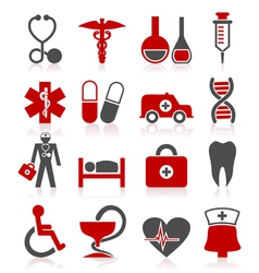 Medical a symbol vector image