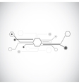 Abstract technology background vector image
