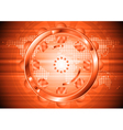 Elegant technology backdrop vector image