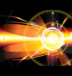 Redspace vector image