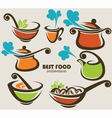 Best food vector image