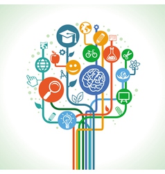 Education and science concept vector image